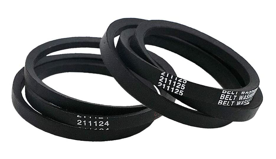 Whirlpool 12112425 Washer Drive & Pump Belt Set Replacement - Image 1