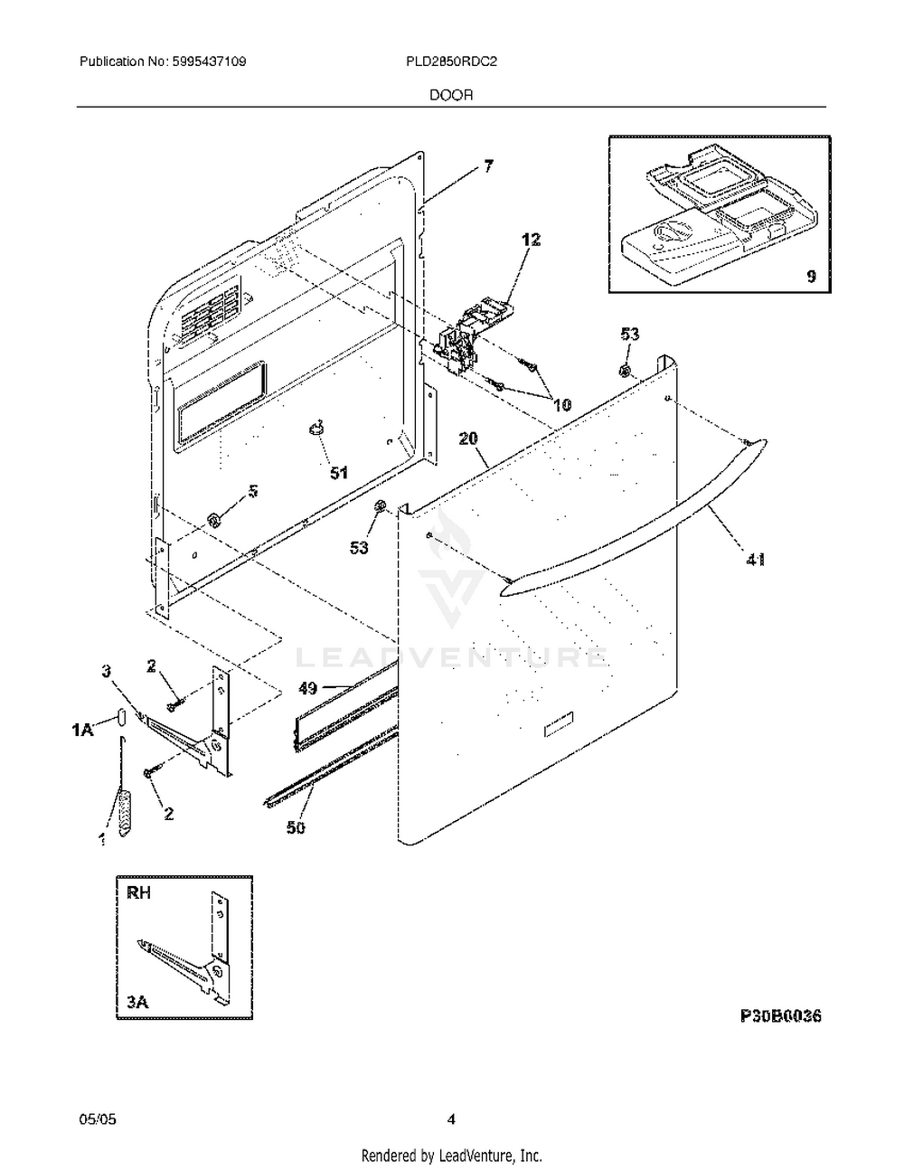 Electrolux Major Appliances Latch assy,white 154529401 - Image 1