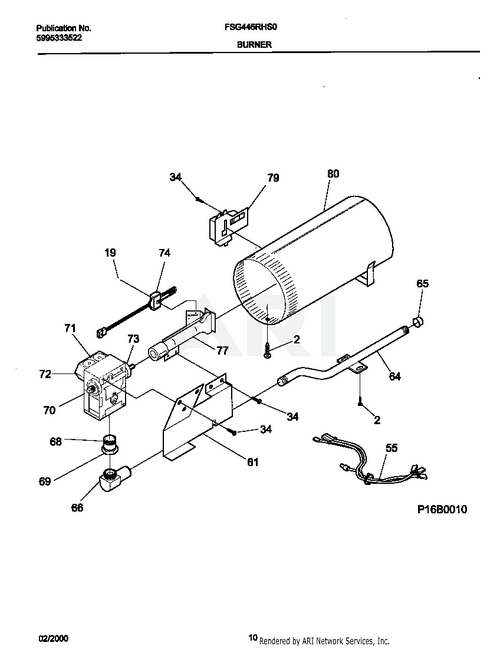 Electrolux Major Appliances IGNITOR ASSY 5303937186 - Image 1