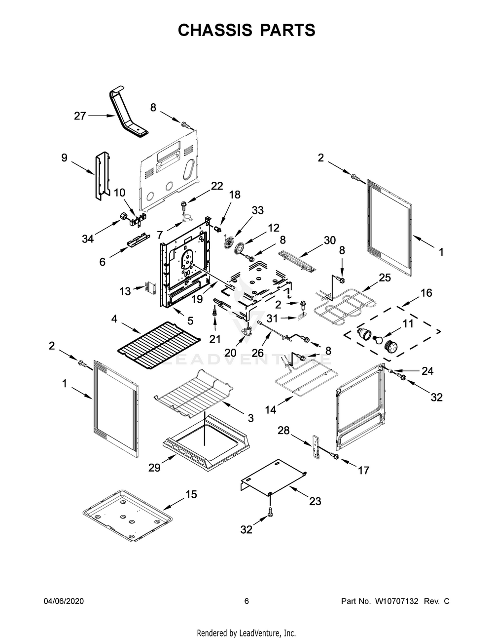 Maytag 04 - CHASSIS PARTS 8009 - Image 1
