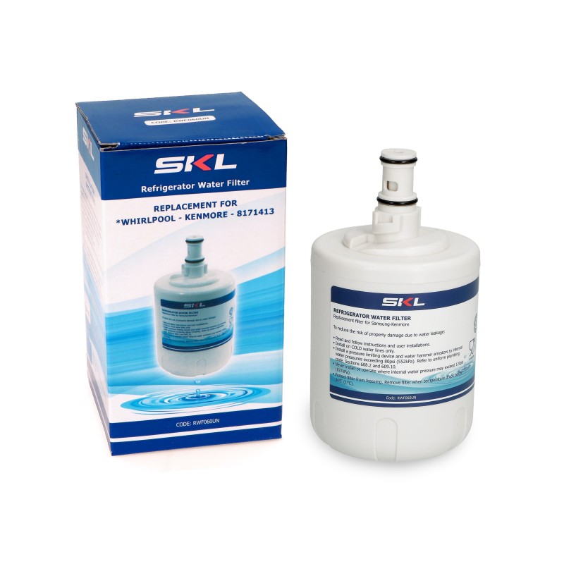 WHIRLPOOL 8171413  EDR8D1, FILTER 8 FRIDGE WATER FILTER - Image 1