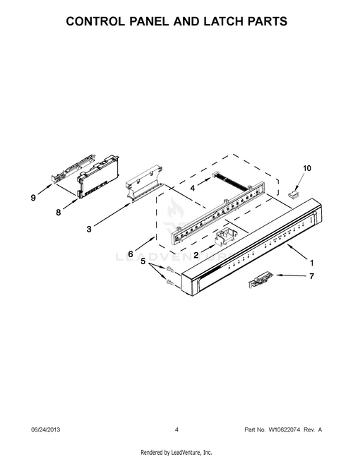 MayTag CNTRL-ELEC W10597045